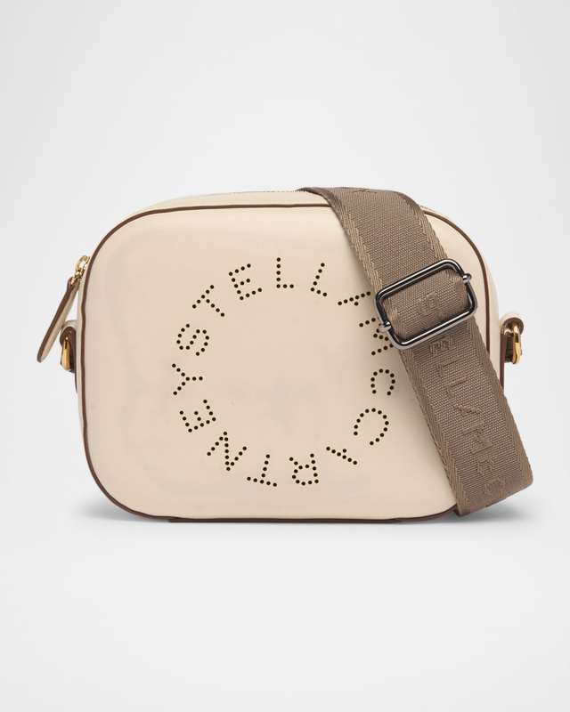 Vegan Leather Logo Shoulder Bag